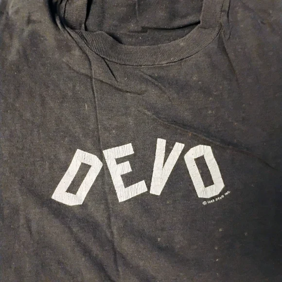 Original Vintage Devo Single Stitch T-Shirt 1982 - Picture 11 of 12